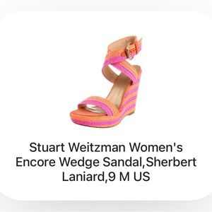 Stuart Weitzman Encore Sherbert Laniard